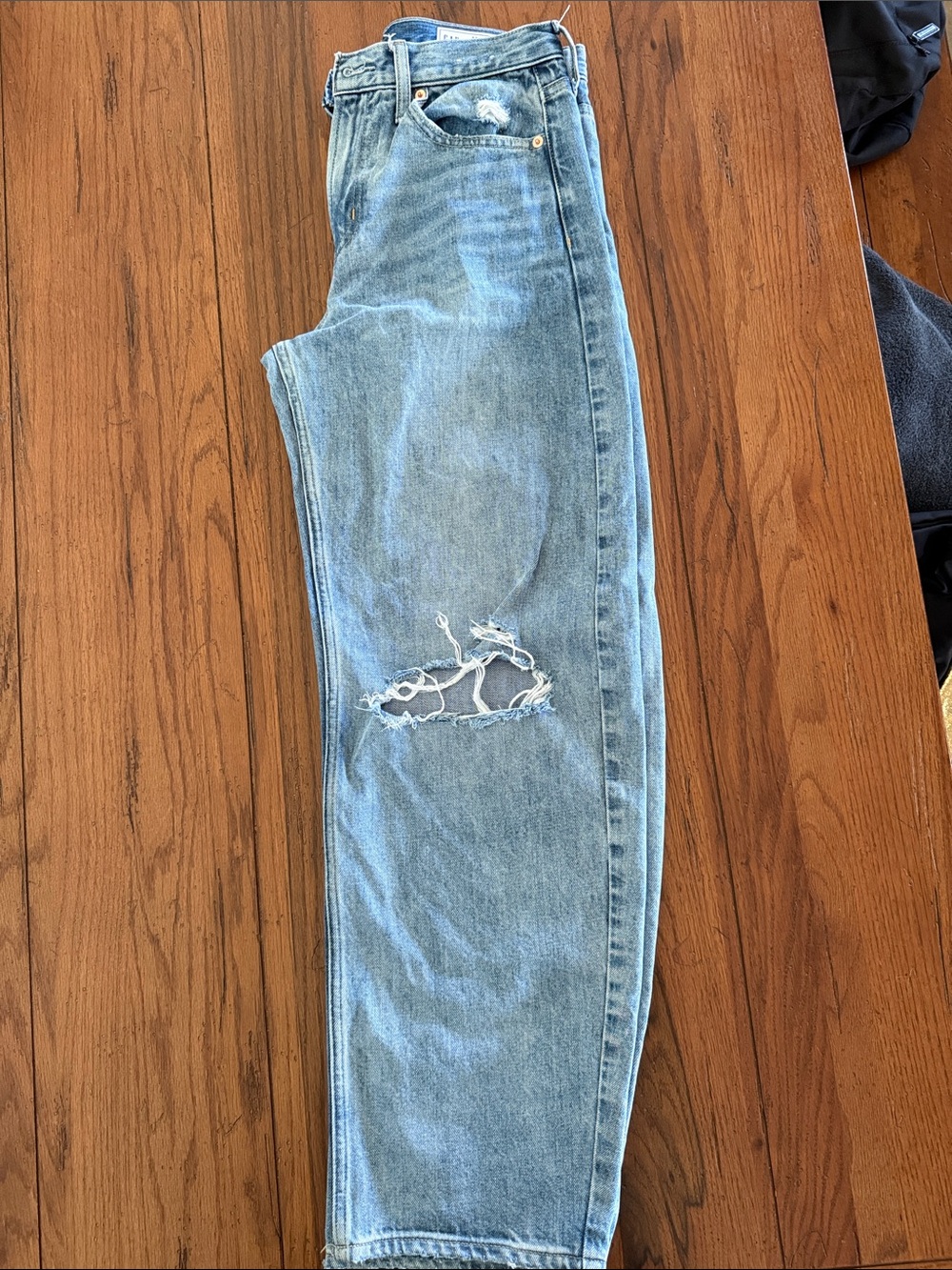 GAP Light Blue Distressed Boyfriend Jeans